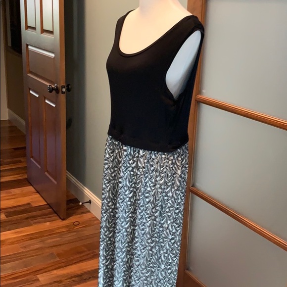 Maxi dress Calvin Klein black. Size large - Picture 2 of 7